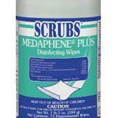 MEDAPHENE PLUS Disinfecting wipes, 73 ct