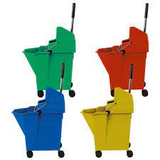 RED Lady Pick Up & Go System Mopping System  (Inc. mop with handle)