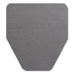 TOLCO® Komodo Urinal Mat, 18 x 20, Gray, 6/Carton
