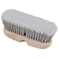 8" Gray Flag Truck Brush w/ Wooden Handle