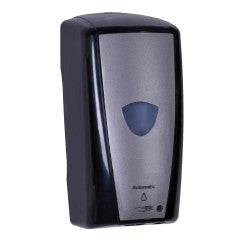 Electronic Touchless Bulk Liquid Dispenser Black/Stainless, Black W/White Logo