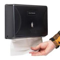 Mind Reader Tri-fold Paper Towel Dispenser, Wall Mount (10.25x3.75x8)