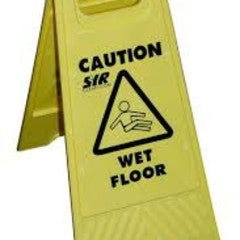 "A" Economy Wet Floor sign  English/Spanish