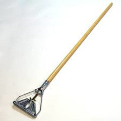 Metal Quick-Change Wood Mop Handle, 60"