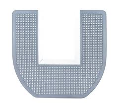 Grey Commode Mat (6 count)