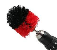 Red Drill Brush, Corner & Edge