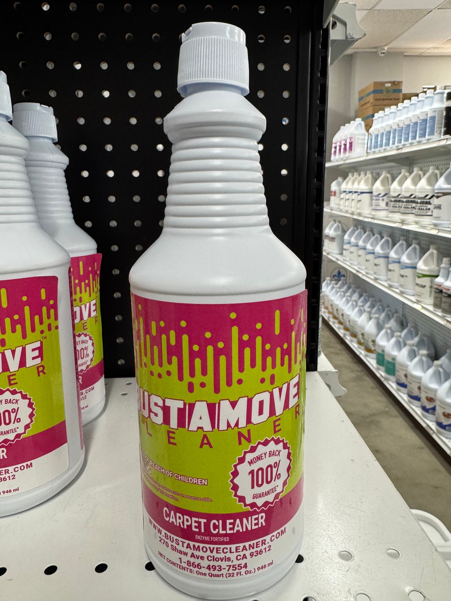 BUST-A-MOVE Carpet Cleaner,